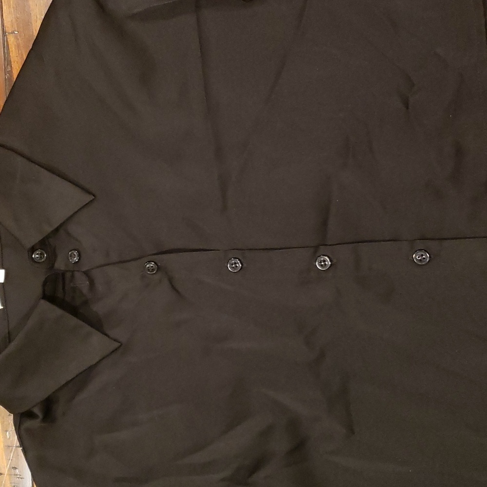 Klesis feather cuff crop button down - Picture 7 of 9